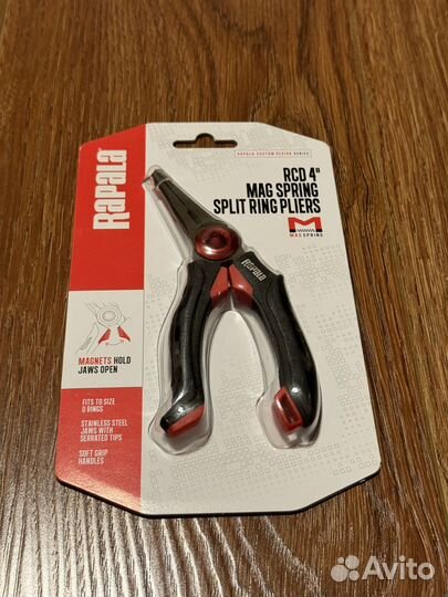 Плоскогубцы для рыбалки rapala RCD MagSpring 10см