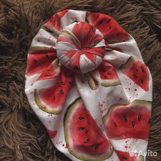 Летняя шапочка-тюрбан(чалма)