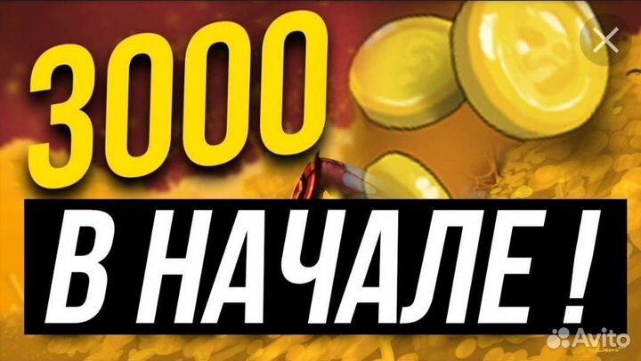 3000 голды