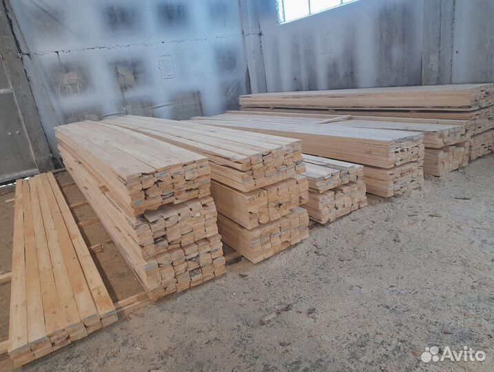 Доска обрезная 200х50x3м от производителя 1 сорт