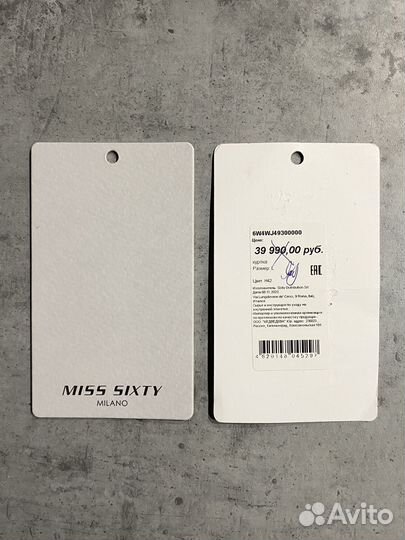 Miss Sixty шуба из экомеха 46-48