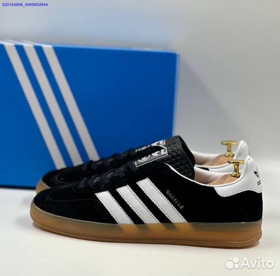 Кроссовки Adidas Gazelle Black (Арт.29543)