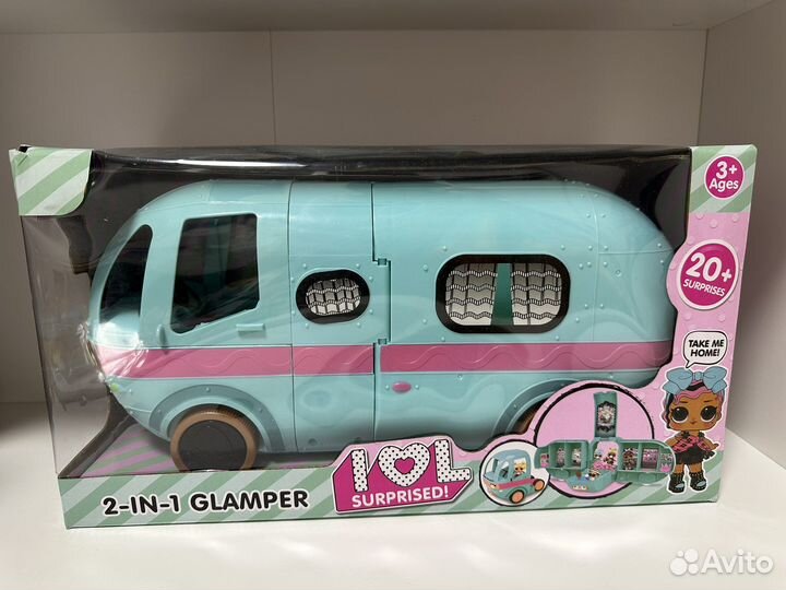 Автобус для кукол лол 40 см