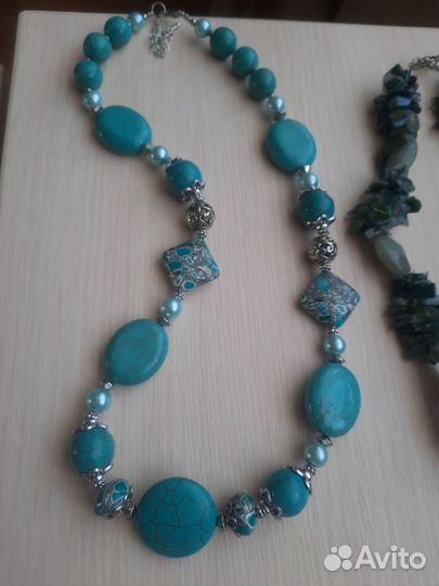 Бусы самоцветы