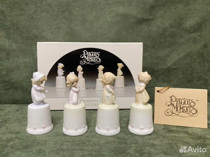 Набор фарфоровых напёрстков «Precious moments»