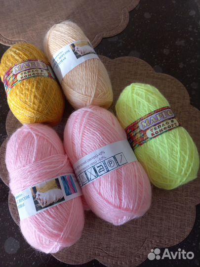 Пряжа нитки для вязания хлопок