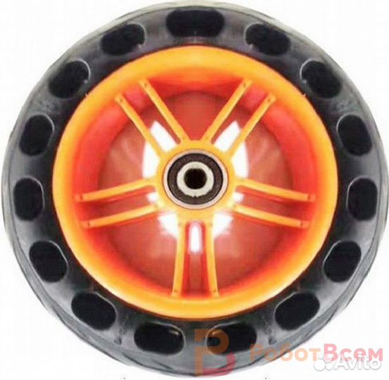 Колесо переднее в сборе на Электросамокат Kugoo S1