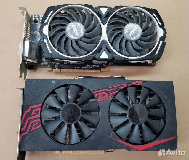 Rx580 8 /4 gb 2048sp Гарантия
