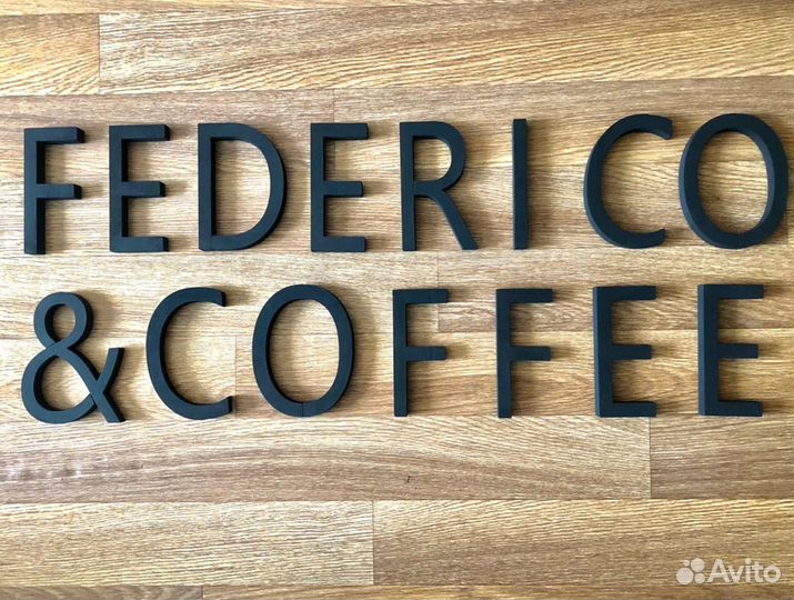 Логотип из пенопласта, декор из пенопласта