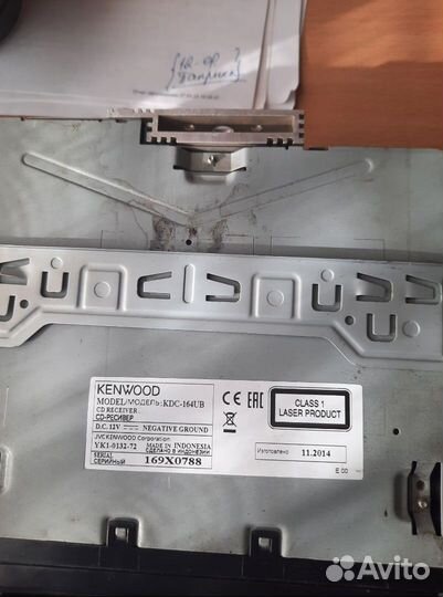 Магнитола Kenwood + колонки