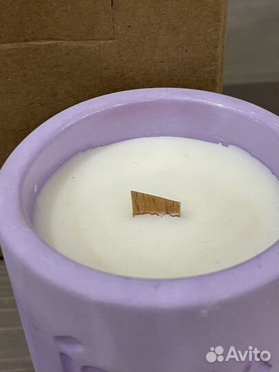 Подарочная свеча Iskra Sochi с запахом Попкорна