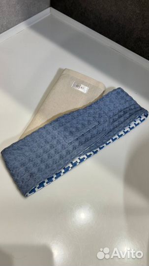 Бьюти-повязка Серо-голубая