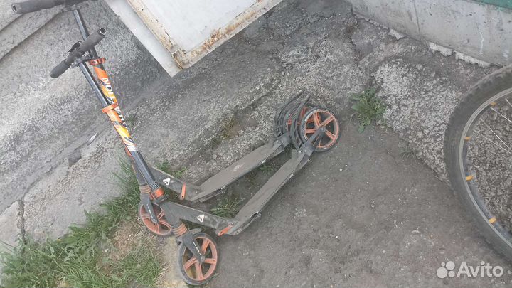 Самокат взрослый бу