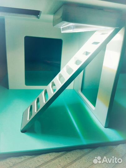 Большой кукольный домик со светом и игрушками