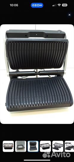 Умный электрогриль Tefal Optigrill+ XL