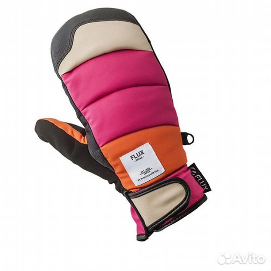 Варежки Flux puff pink p-p L, XL