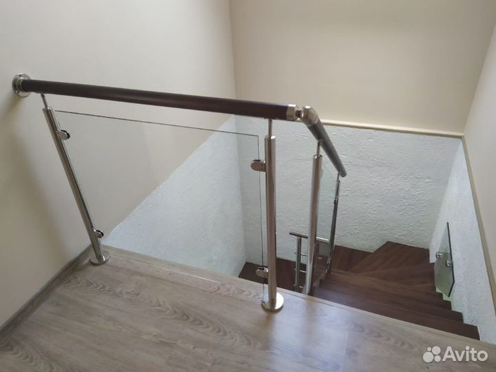 Стеклянные ограждения балконов и террас