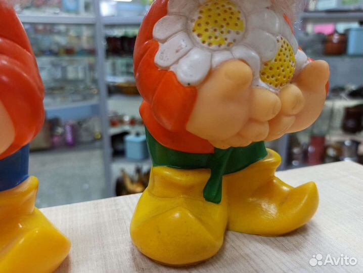 Советская Резиновая Игрушка Гном Ретро Из СССР