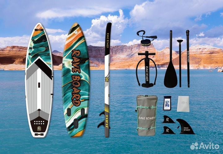 Сап доска Rave Сапборд Sup Board Новые Магазин