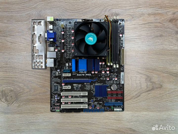 Материнская плата Asus M4A78 Pro полный комплект