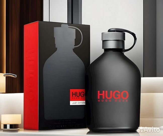 Духи Босс черные фляжка Hugo Boss Just Different