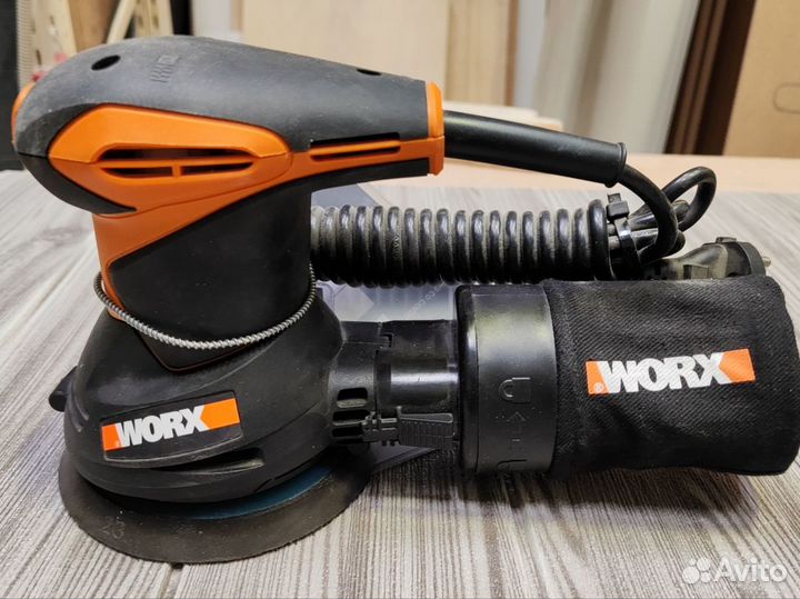 Эксцентриковая шлифовальная машина worx WX652.1