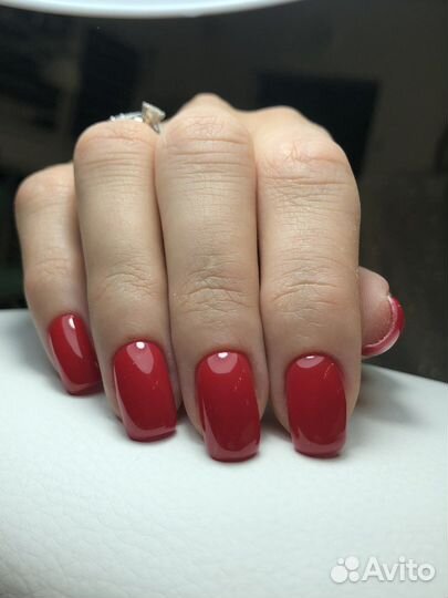 Маникюр с покрытием гель лаком