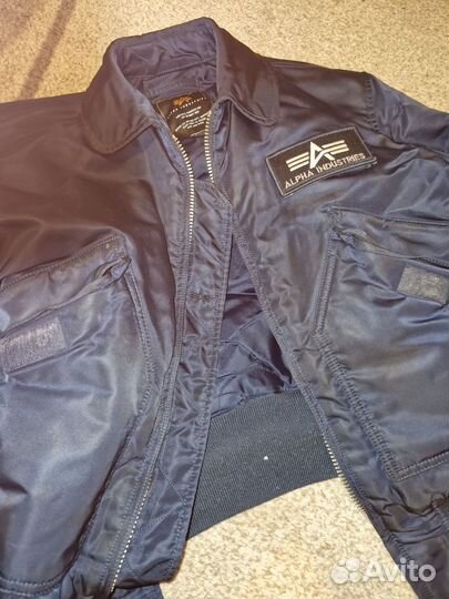 Бомбер alpha industries cwu 45