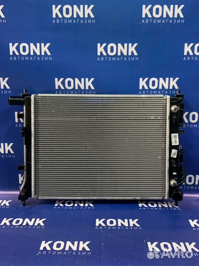 Оригинал Радиатор охлаждения на Солярис 2,Рио 4