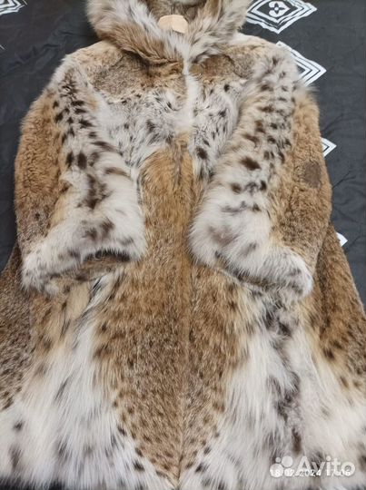 Шуба из меха рыси