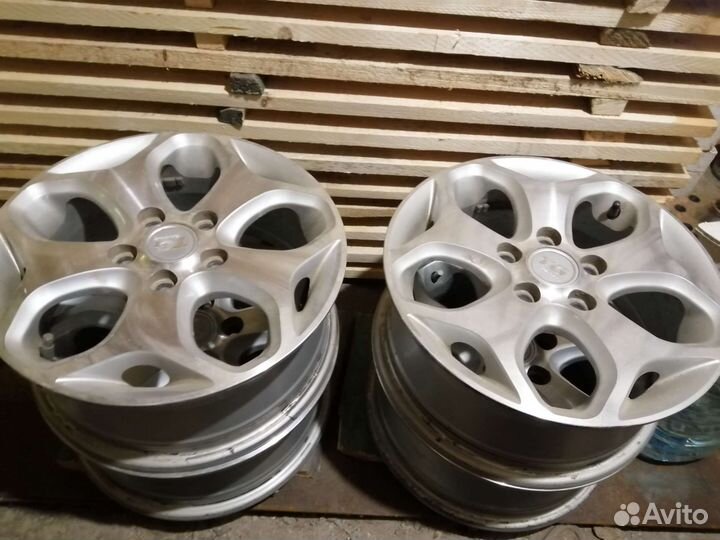 Литые диски ford focus 2, диаметр 15