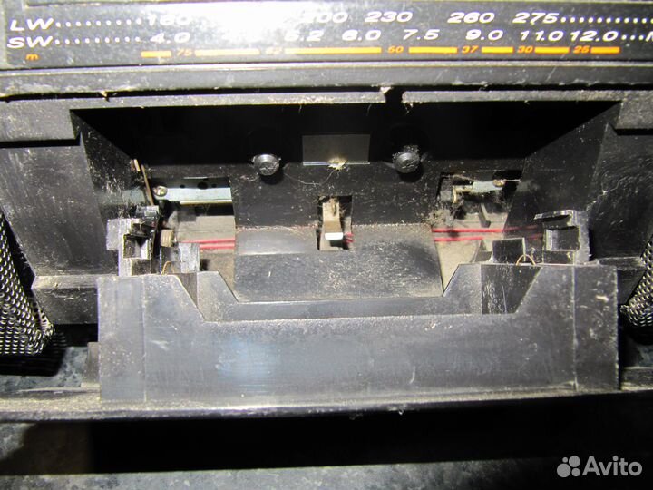 Бумбокс silver RX-4600 бу в рабочем состоянии