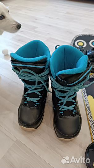 Сноуборд, крепления, ботинки