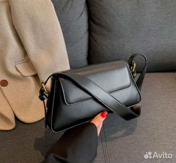 Сумка женская через плечо черная