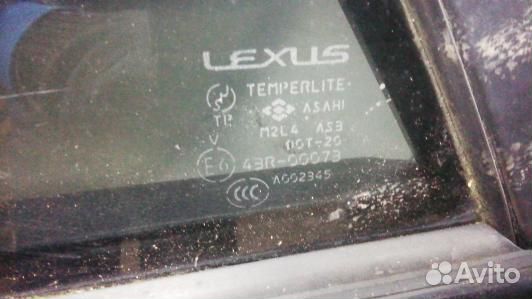 Дверь задняя левая lexus RX 2 (3OK01FG01)