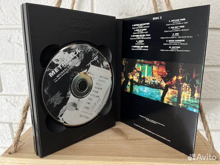 Metallica S&M Американский DVD