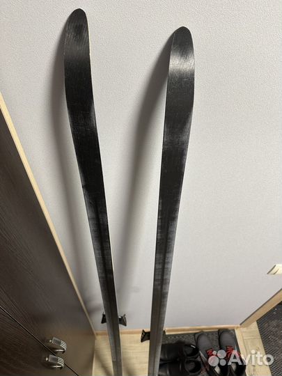 Беговые лыжи 190 палки 144
