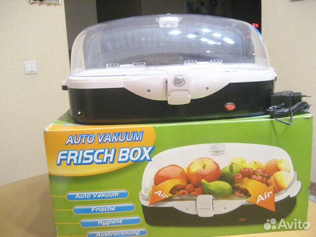 Контейнер с системой автоматического вакуумирован