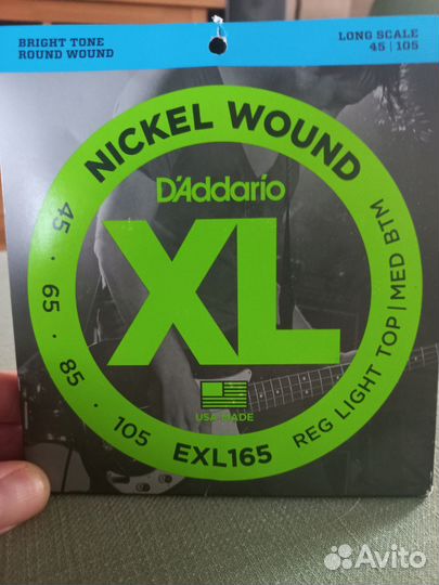 Струны для бас гитары Даддарио