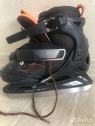 Коньки Axelo детские раздвижные, размер 35 38