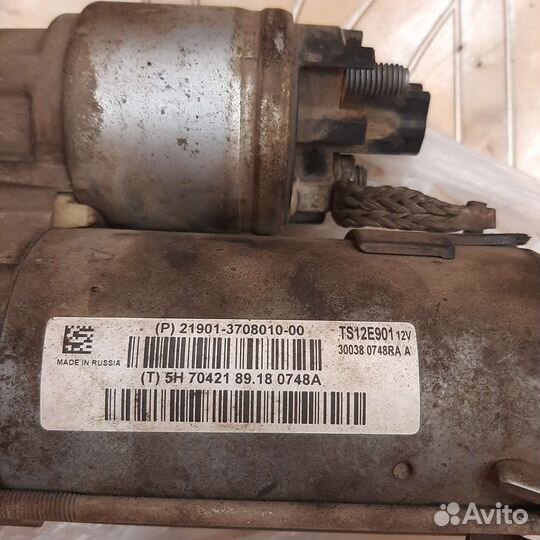 Стартер ваз 2190 granta