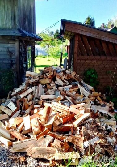 Дрова колотые