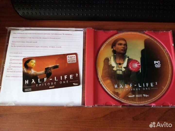Half Life 2 коллекционное издание Бука 6 CD PC