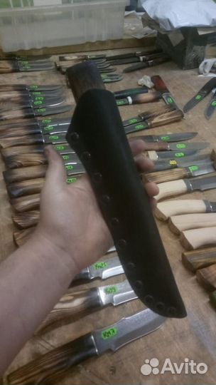 Нож якутский ручной работы