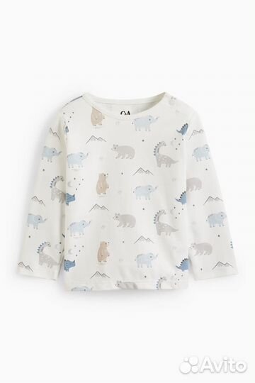 Пижама динозавры c&a 68