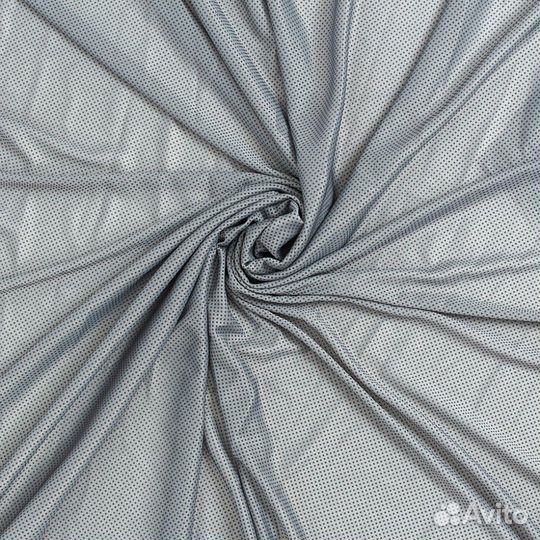 Ткань подкладочная антискользящая, серый