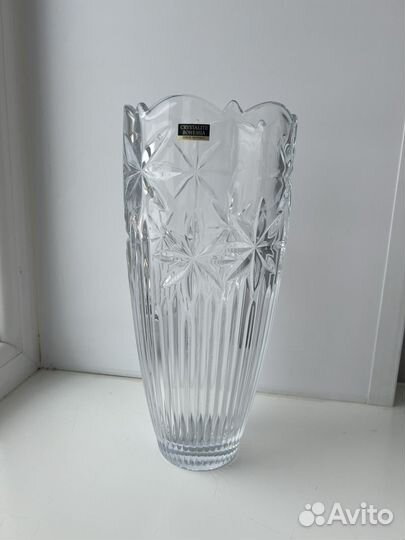 Ваза хрустальная bohemia