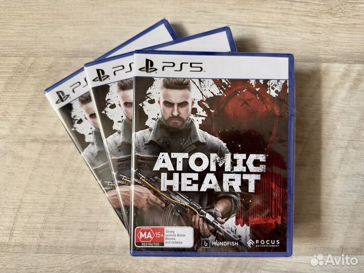 Atomic heart ps5 диск новый