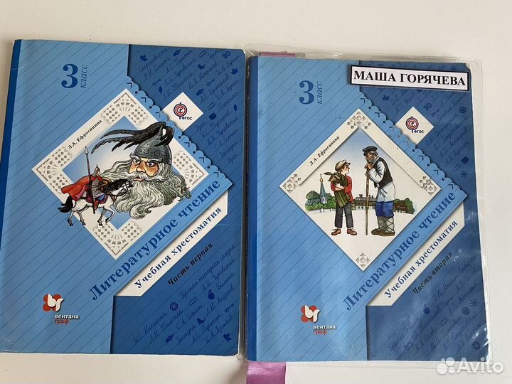 Учебная хрестоматия 3 класс, Ефросинина
