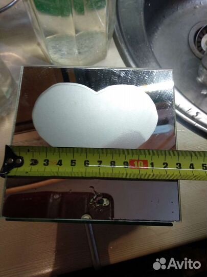 Куб зеркальный для декора